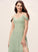 Embellishment Neckline Length Silhouette SplitFront Fabric Floor-Length V-neck A-Line Jaylin A-Line/Princess Sleeveless