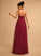Lace Halter Tulle Floor-Length Ball-Gown/Princess Prom Dresses Sequins With Adrienne