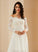 Off-the-Shoulder A-Line With Sweep Lace Lydia Dress Wedding Dresses Wedding Train
