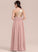 Ruffle Alisha A-Line Chiffon With Junior Bridesmaid Dresses Floor-Length One-Shoulder