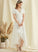 Wedding Ariel Chiffon Wedding Dresses Dress A-Line V-neck Asymmetrical
