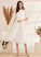 Mckenna Tea-Length With A-Line Beading Dress Wedding Wedding Dresses