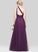 A-Line Taliyah Tulle Prom Dresses With Floor-Length One-Shoulder Ruffle