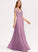 V-neck A-Line Floor-Length Neckline Fabric Silhouette SplitFront Length Embellishment Monica A-Line/Princess Natural Waist