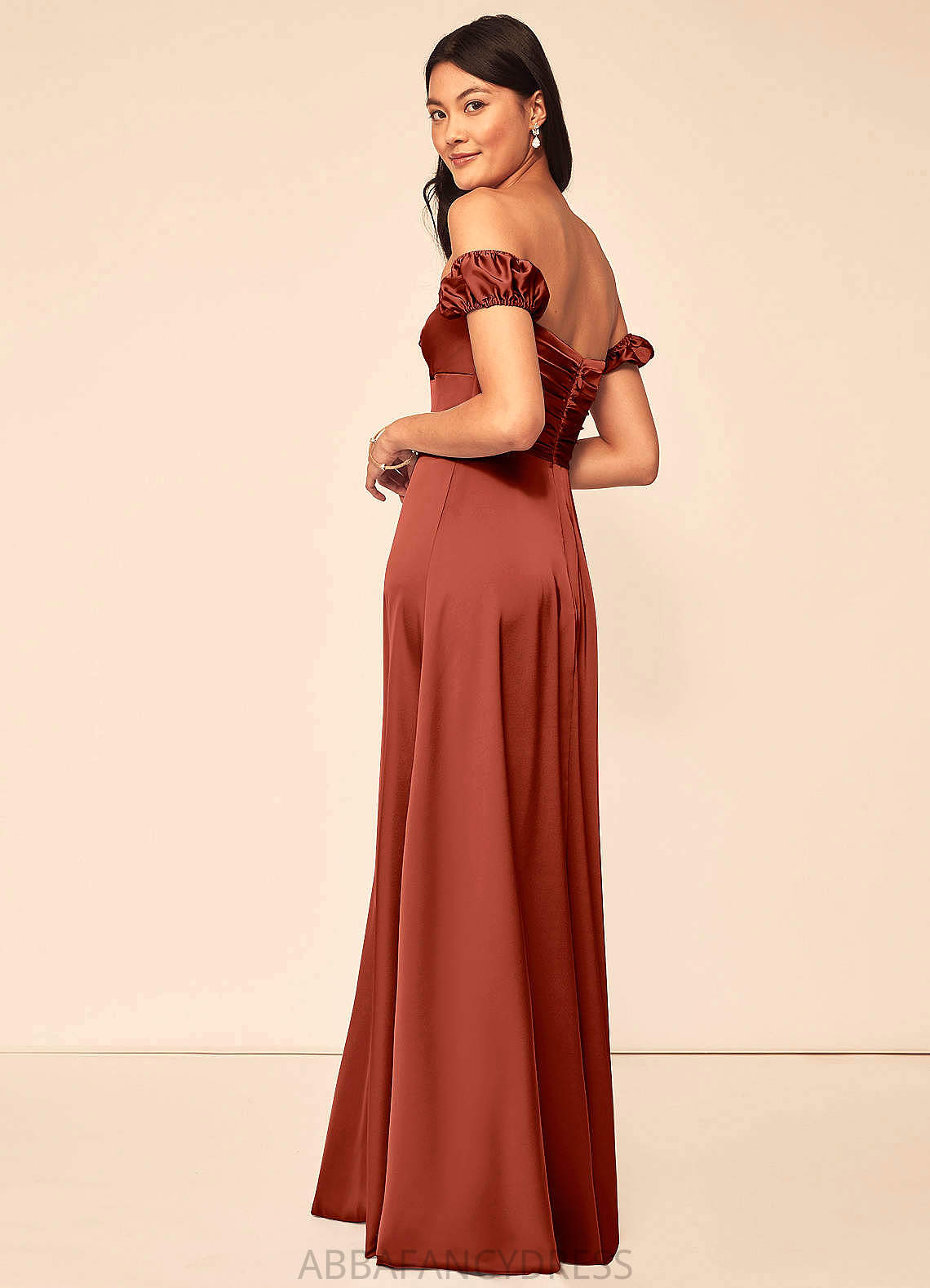 Sloane Sleeveless Floor Length Natural Waist A-Line/Princess Bridesmaid Dresses