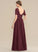 Neckline Fabric Embellishment Sequins A-Line Floor-Length Length Silhouette ScoopNeck Ada Natural Waist Sleeveless