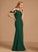 Neckline Fabric SplitFront One-Shoulder Silhouette Embellishment Trumpet/Mermaid Floor-Length Length Cynthia Sleeveless Natural Waist