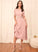 Straps Silhouette Length Knee-Length Sleeves Fabric A-Line Sleeve Cameron V-Neck A-Line/Princess Natural Waist