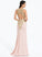 Train Prom Dresses Jersey Lace Scoop With Sheath/Column Sweep Alexus Sequins Neck