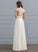 Hailie Dress Floor-Length Wedding With Sweetheart Chiffon Ruffle Wedding Dresses A-Line