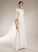 High Trumpet/Mermaid Wedding Dresses Dress Itzel Wedding Neck Sweep Train