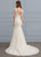 Dress Train Wedding Trumpet/Mermaid Wedding Dresses Court Cora V-neck Lace