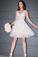 Homecoming Dresses A-Line Tulle Kenley Appliques