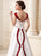 Wedding Dresses Kenzie Chapel Train Beading Flower(s) Wedding Satin With Ball-Gown/Princess Dress