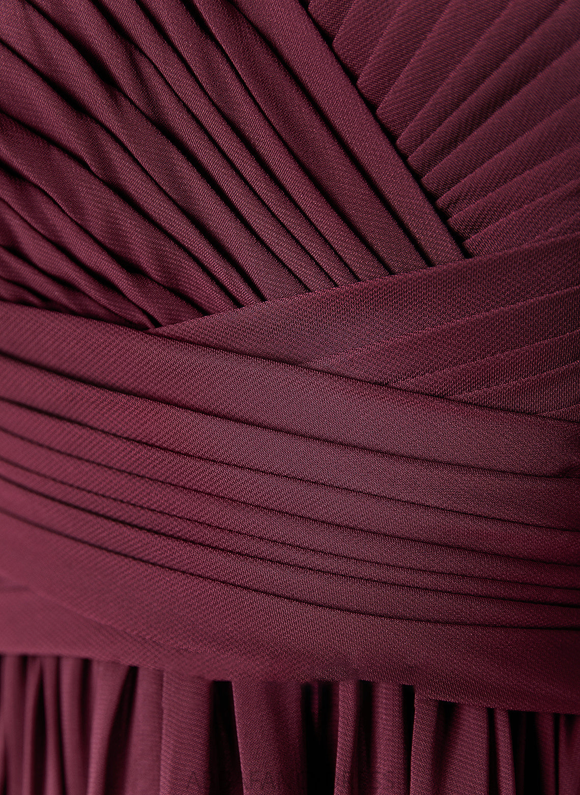 A-Line Neckline Fabric V-neck Ruffle Length Embellishment Floor-Length Silhouette Jakayla Sleeveless A-Line/Princess