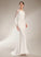 Lace Court Trumpet/Mermaid Wedding Dresses Scoop Wedding Dress Damaris With Neck Train