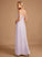 Embellishment Fabric Ruffle Length Floor-Length Silhouette Neckline A-Line V-neck Aliyah Spaghetti Staps Off The Shoulder