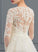 Jaylene Dress Wedding Dresses Ball-Gown/Princess Tulle V-neck Sweep Train Wedding