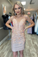 Glitter Spaghetti Straps Gina Applique Homecoming Homecoming Dresses Party Dress