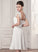 Elvira Dress Wedding Dresses Ruffle A-Line With Wedding Chiffon Knee-Length Sweetheart