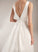 Wedding V-neck Dress Chapel Train Ball-Gown/Princess Carolina Wedding Dresses