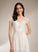 Kenzie Asymmetrical A-Line V-neck Wedding Wedding Dresses Dress With Lace
