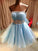 Sky Blue Beading Sexy Party Homecoming Dresses Julia Dress CD10120