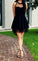 Black , Tulle , Homecoming Gowns, Party Dress Homecoming Dresses Fiona CD1030