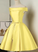 Semi Satin Cocktail Clarissa Homecoming Dresses A Line Formal Gown CD11392