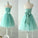 Lovely Strapless Mint Tulle Short For Teens Homecoming Dresses Dayanara CD11446