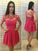 Red Homecoming Dresses , Zoey Lace CD1309