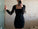 Black Long Sleeve Mesh Anabel Homecoming Dresses Party Dress CD14056