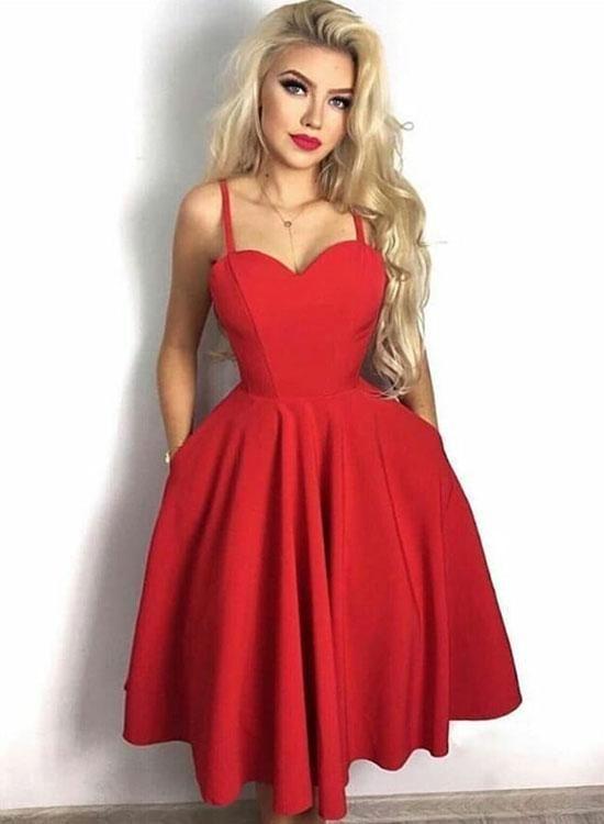 Cute Kate Homecoming Dresses red short homecoming dress, homecoming dress CD1763