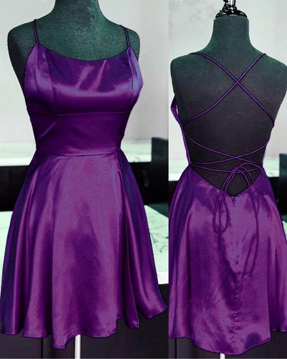 purple homecoming dresses, sexy homecoming dresses Kaya Homecoming Dresses CD2359