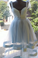 BLUE TULLE SHORT DRESS BLUE Rita Homecoming Dresses TULLE CD2386