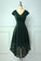 Dark Green High Lace Homecoming Dresses Evelin Low CD23986