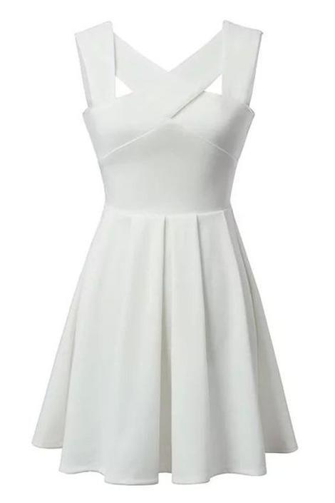 Satin , Janiyah white Homecoming Dresses CD2434