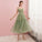 Simple Sage Homecoming Dresses Evie Green Graduation Dresses 2022 CD2676