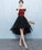 Meg Homecoming Dresses Burgundy Sequin Tulle Short Dress CD3052