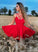 Short Homecoming Dresses Pink Liana Dress Evening Dress CD3104