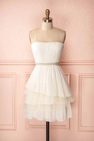 Kenley White , Homecoming Dresses Mini Short CD3760