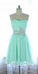 Mint Green , Chiffon , Homecoming Dresses Maria Cheap Homecoming Gowns CD4140