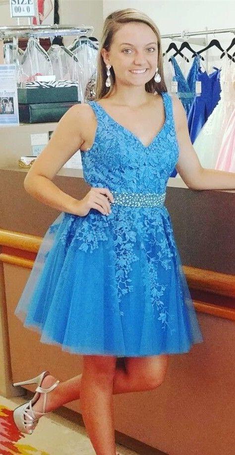 Annie short Homecoming Dresses homecoming dress, blue homecoming dress, 2024 homecoming dress CD4498