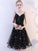 Homecoming Dresses Hilary Stars Sequined V-Neck Sleeveless A-Line CD477