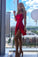 Homecoming Dresses Abby Red , Red Style, Simple CD5070