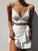 Two Piece Homecoming Dresses Lace Elisabeth , mini CD8498
