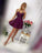 Pretty V Neck Destinee Homecoming Dresses Party Dress Short CD8516