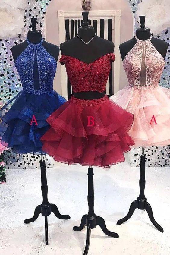 Cute Tulle Short Party Dresses Amelie Homecoming Dresses Short CD9059