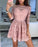 Half Sleeve Kiana Homecoming dresses Graduation Homecoming Dresses Dress CD9604
