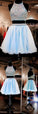 two-piece Laylah homecoming Homecoming Dresses dresses, baby blue homecoming dresses CD9896